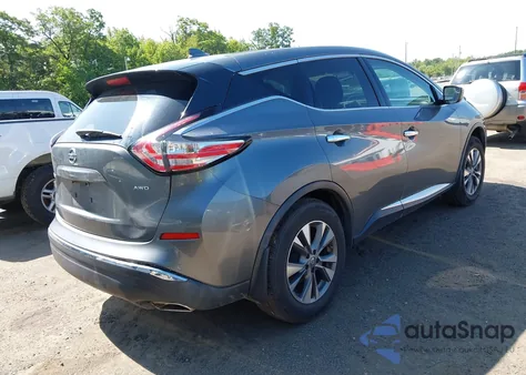 2016 Nissan Murano S из США, поврежденный, VIN 5N1AZ2MH1GN161181